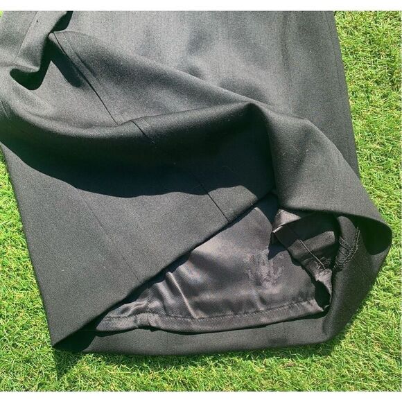 NEW NWOT Roberto Cavalli Black Knee Length Straight Pencil Skirt sz 38 US 6 - Picture 6 of 7